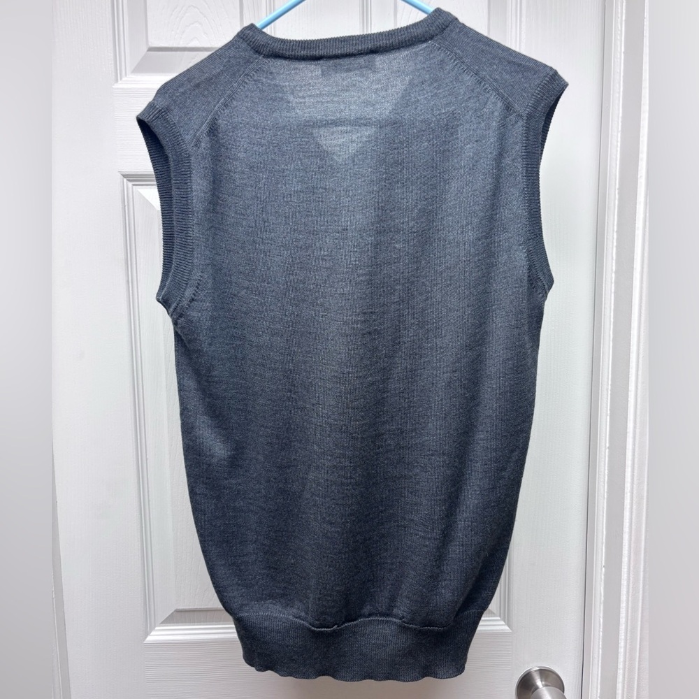 Nazzareno G. Italian Merino Wool Blend Sweater Vest | Men’s M - Picture 5 of 5